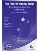 Five Favorite Holiday Songs by - Billingsley Alan - for SSA and Piano