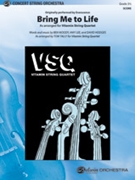 Bring Me to Life [String Orchestra] by Moody Lee and Hodges - Tally Thomas - Vitamin String Quart for Conductor Score
