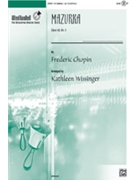 Mazurka by Chopin Frederic - Wissinger Kathleen - for Handbells 3-5 Octave