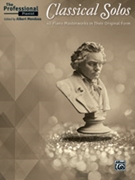 Professional Pianist: Classical Solos by - Mendoza Albert - for Piano