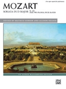 Sonata in D Major K. 448 by Mozart Wolfgang Amadeus - Hinson and Nelson - for 2 Piano 4 Hands