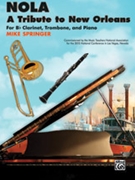 NOLA - A Tribute to New Orleans by Springer Mike - Tpt Tbn Pno - for Piano Trio