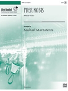 Puer Nobis by - Mazzatenta Michael - for Handbells 2-3 Octave