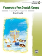 Famous & Fun Jewish Songs Book 5 by - Matz Carol - for Piano