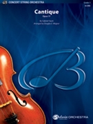 Cantique [String Orchestra] by Faure Gabriel - Wagner Douglas E - for Conductor Score