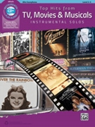 Top Hits from TV Movies & Musicals Instrumental Solos for Alto Sax