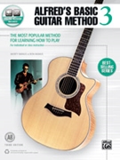 Alfred's Basic Guitar Method 3 (Third Edition) [Guitar] by for Book and Online Audio