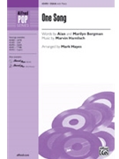 One Song by Hamlisch Marvin - Hayes Mark - for SSAA and Piano