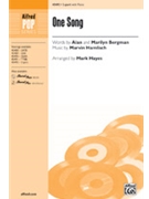 One Song by Hamlisch Marvin - Hayes Mark - for 2-Part and Piano