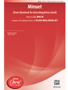 Minuet by Bach Johann Sebastian - Billingsley Alan - for SATB a cappella