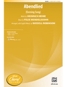 Abendlied by Mendelssohn Felix - Robinson Russell L - for 2-Part and Piano