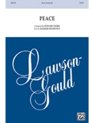 Peace by Shore Howard for SATB and Organ