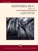 Fantasia in C by Bach Johann Sebastian - Sterk Jordan - for Concert Band