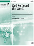 God So Loved The World by - Page Anna Laura - for Handbells 3-5 Octave
