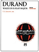 Waltz In E Flat Major Opus 83 by Durand - Lancaster - for Piano
