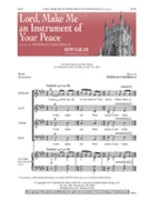 Lord Make Me an Instrument of Your Peace by Casurella Stephan St. Francis of Assis for SATB and Piano
