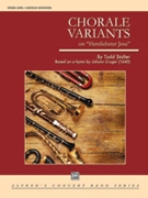 Chorale Variants by Gruger Johann - Stalter Todd - for Concert Band