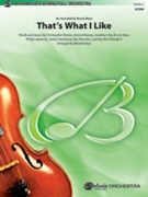 That's What I Like [Full Orchestra] by Brown / Reeves / Mars / Lawrence for Conductor Score