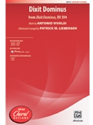 Dixit Dominus - from Dixit Dominus RV 594 by Vivaldi Antonio Lucio - Liebergen Patrick M - for SATB and Piano