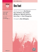 One Foot by Berger McMahon Rabin Maiman Petricca Ray and Waugaman - Billingsley Alan - Walk the Moon for SATB and Piano