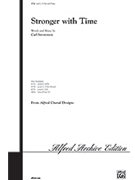 Stronger With Time by Strommen Carl for 2-Part
