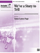 We've a Story to Tell [Handbells] by - Page Anna Laura - for Handbells 3-5 Octave