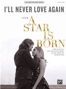 I'll Never Love Again by Germanotta and Raitiere Lady Gaga for PVG Sheet