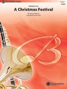 A Christmas Festival [Concert Band] by Anderson Leroy - Scott Jason - for Conductor Score