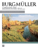 12 Brilliant & Melodious Studies Opus 105 by Burgmuller Friedrich - Hinson Maurice - for Piano