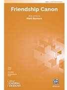 Friendship Canon
 by Burrows Mark for 2-Part and Piano
