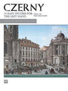 Op 718 24 Easy Studies For The Left Hand by Czerny Carl - Hinson Maurice - for Piano