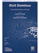 Dixit Dominus - from Dixit Dominus RV 595 by Vivaldi Antonio Lucio - Liebergen Patrick M - for 3-Part Mixed and Piano