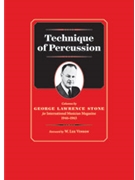 Technique of Percussion by Stone George Lawrence for TextBook