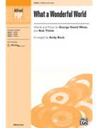 What a Wonderful World [Choir] by George David Weiss; Bob Thiele - Andy Beck - for Choral Octavo 2-Part