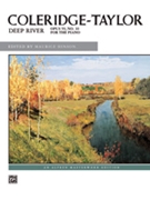 Deep River Opus 59 #10 by Coleridge-Taylor Samuel - Hinson Maurice - for Piano Solo