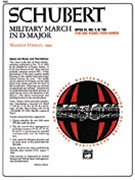 Military March In D Major Opus 51 No 1 by Schubert - Hinson Maurice - for 1 Piano 4 Hands