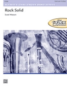 Rock Solid [Concert Band] by Watson Scott for Conductor Score