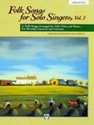 Folk Songs For Solo Singers Volume 1 by - Althouse Jay - for Medium High Voice (Vol 1)