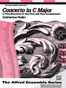 Concerto In C Major by Rollin Catherine for 2 Piano 4 Hands