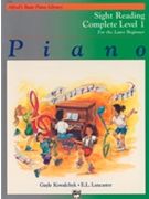 Alfred Basic Sight Reading Complete Level 1 for Piano Method