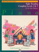 Alfred Basic Sight Reading Complete Level 2 & 3 for Piano Method