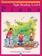 Alfred Basic Sight Reading Level 4 for Piano Method
