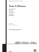 From A Distance by Gold Julie - Chinn Teena - for SATB