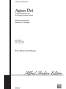 Agnus Dei by Mozart Wolfgang Amadeus - Liebergen Patrick M - for SATB