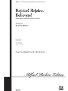 Rejoice Rejoice Believers by - Harlan Benjamin - for SATB (Trad Swedish Folk Tu)