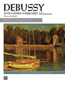 D'un Cahier D'esquisses L99 by Debussy Claude - Hinson Maurice - for Piano