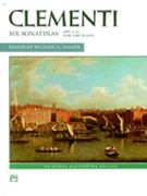 Sonatinas Opus 36 by Clementi Muzio - Palmer - for Piano