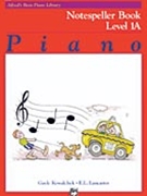 Alfred Basic Notespeller Level 1A for Workbook
