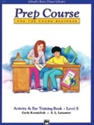 Alfred Basic Activity & Ear Training Level E for Piano Method