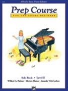 Alfred Basic Solo Book Level Prep E for Piano Method